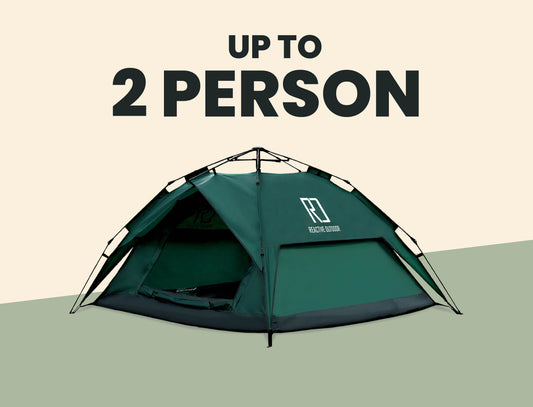Small-Sized 3 Secs Tent + FREE Camping Tarp (Up to 2 Person, US)